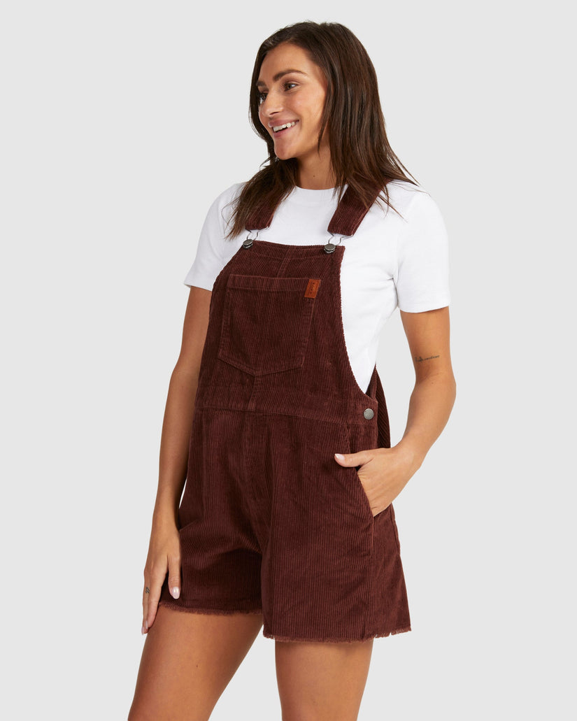 Womens Great Time Corduroy Overalls