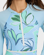 Womens Botanic Active Long Sleeve One Piece Rash Vest