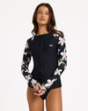 Womens Basic Mix Long Sleeve Rashguard