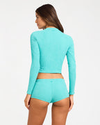 CORAL COVE L/S CROP