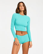 CORAL COVE L/S CROP