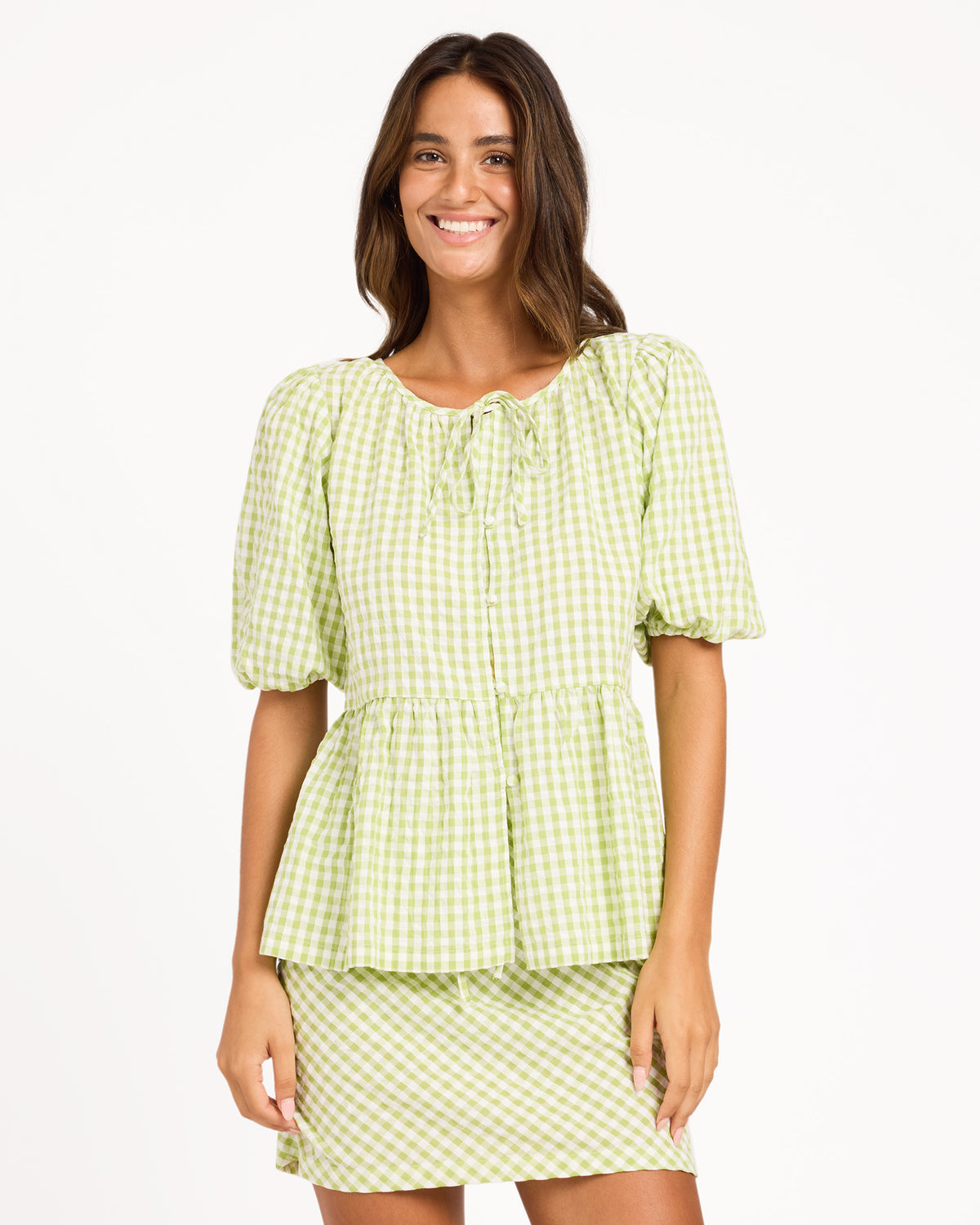 CHARLIE CHECK TOP