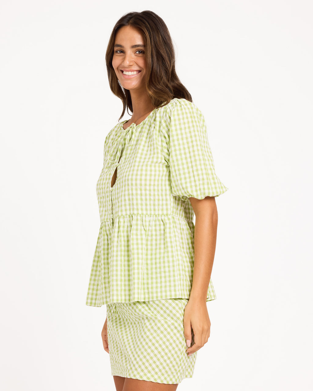 CHARLIE CHECK TOP