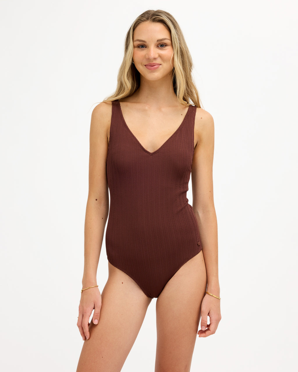 ROXY LOVE ONE PIECE V NECK