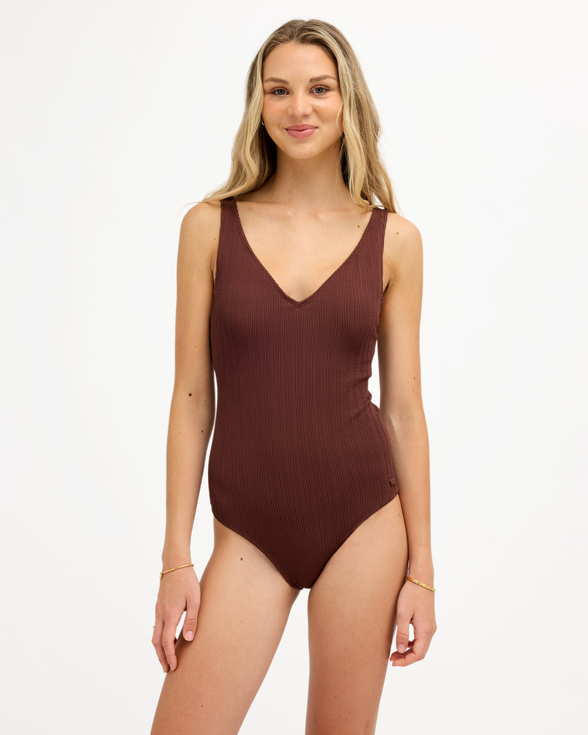 ROXY LOVE ONE PIECE V NECK