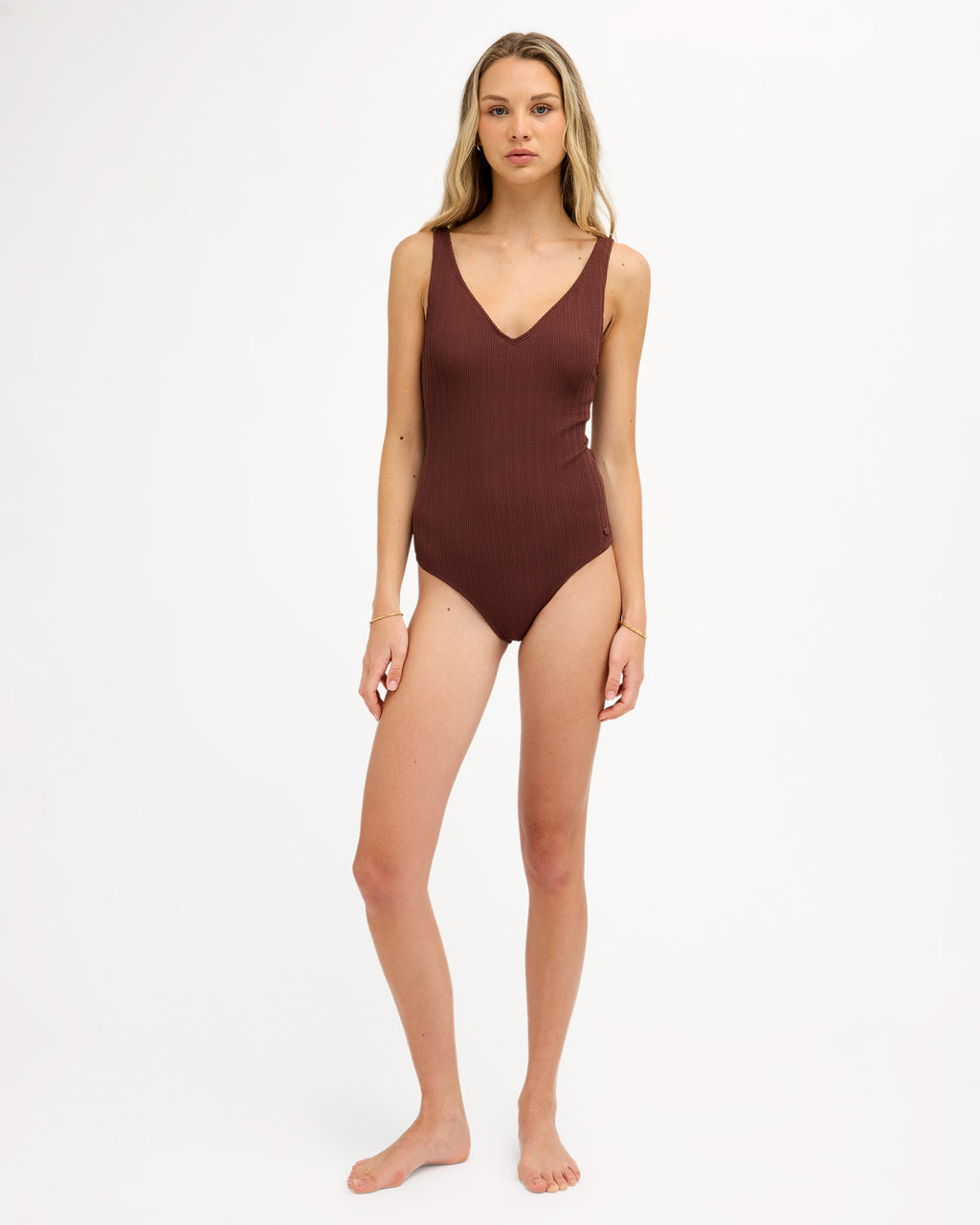 ROXY LOVE ONE PIECE V NECK