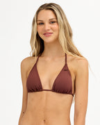 Womens Beach Classics Tiki Tri Bikini Top