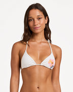 Womens Hibiscus Bikini Top