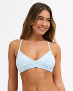 Womens Florita Athletic Tri Bikini Top