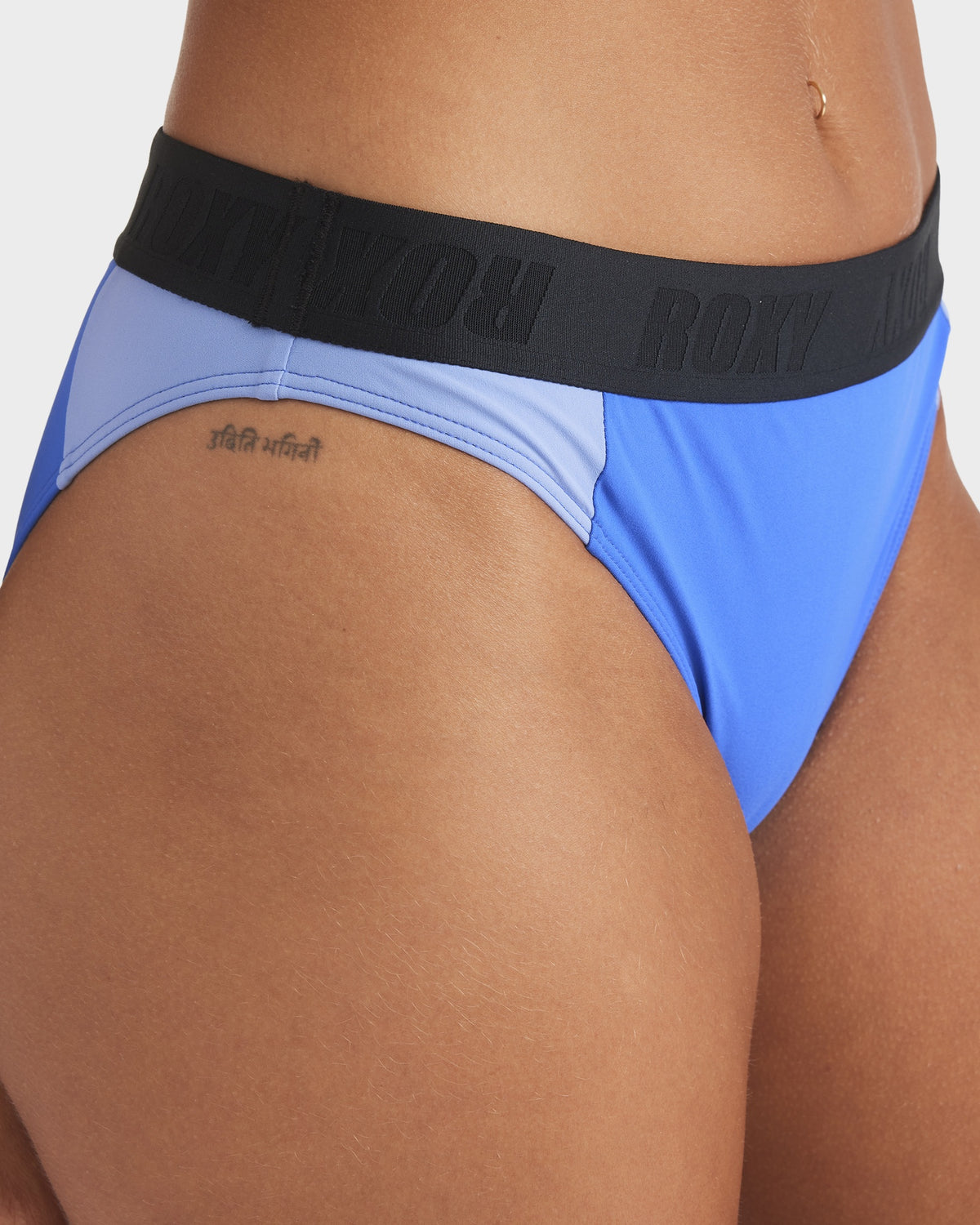 Womens Block Active Moderate Bikini Bottom