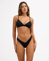 Womens Roxy Love High Leg Cheeky Bikini Bottom