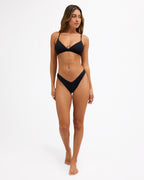 Womens Roxy Love High Leg Cheeky Bikini Bottom