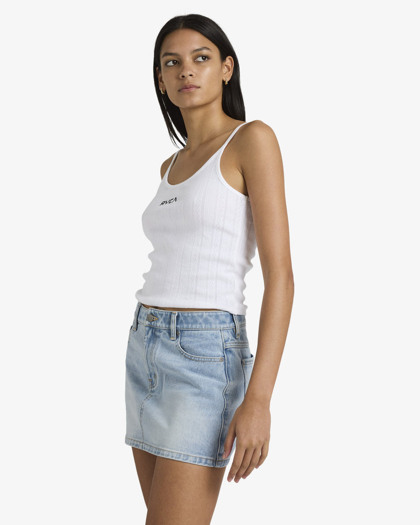 Womens Denim Mini Skirt