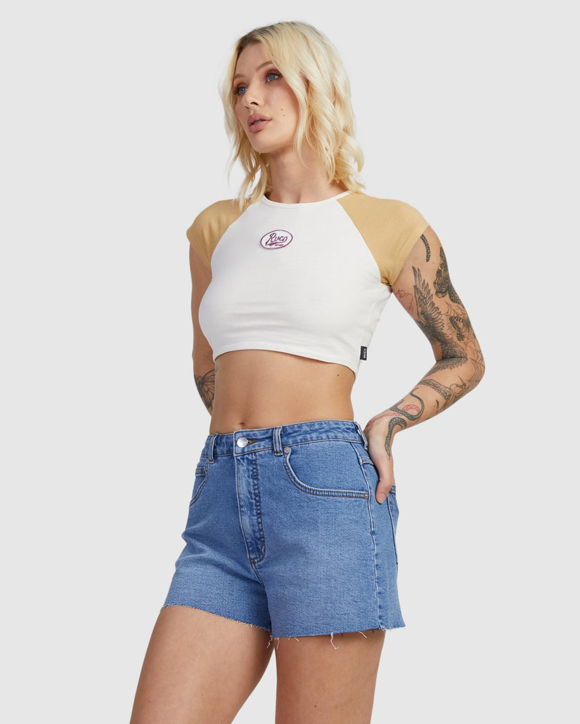 Womens Pacific Denim Shorts