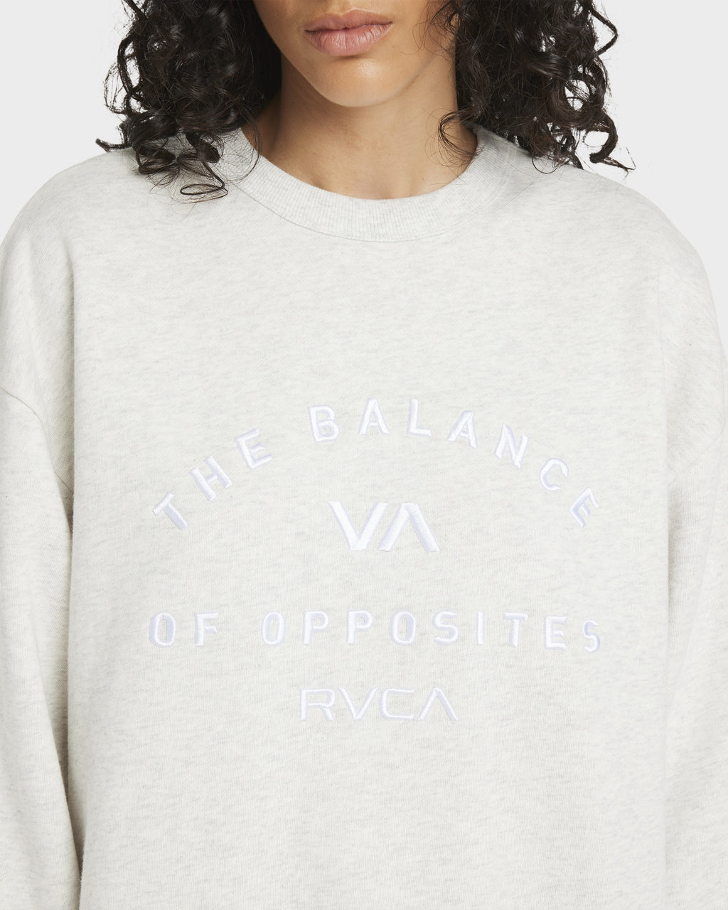 Womens Bold RVCA Crew Neck