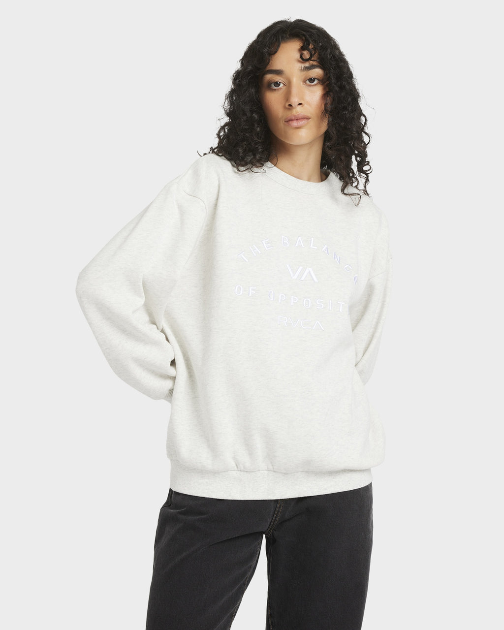 Womens Bold RVCA Crew Neck