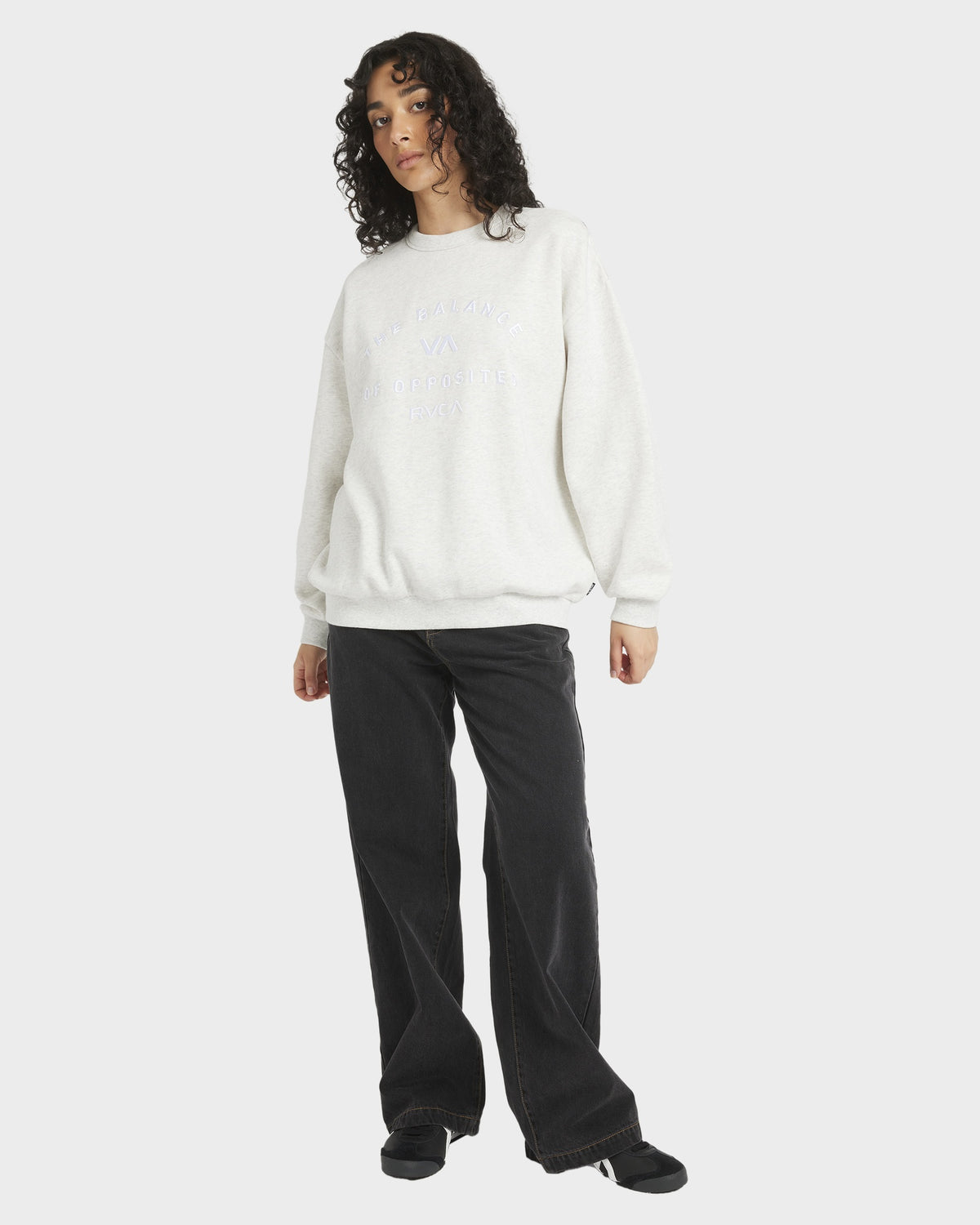 Womens Bold RVCA Crew Neck