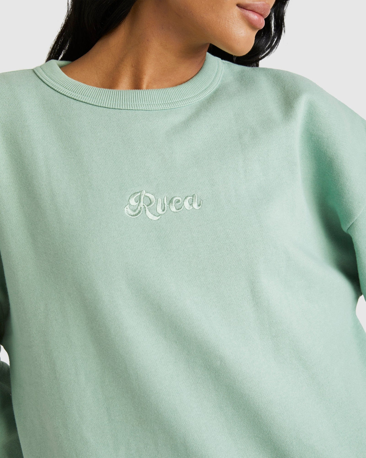 Womens RVCA Pocket Crew Neck