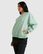 Womens RVCA Pocket Crew Neck