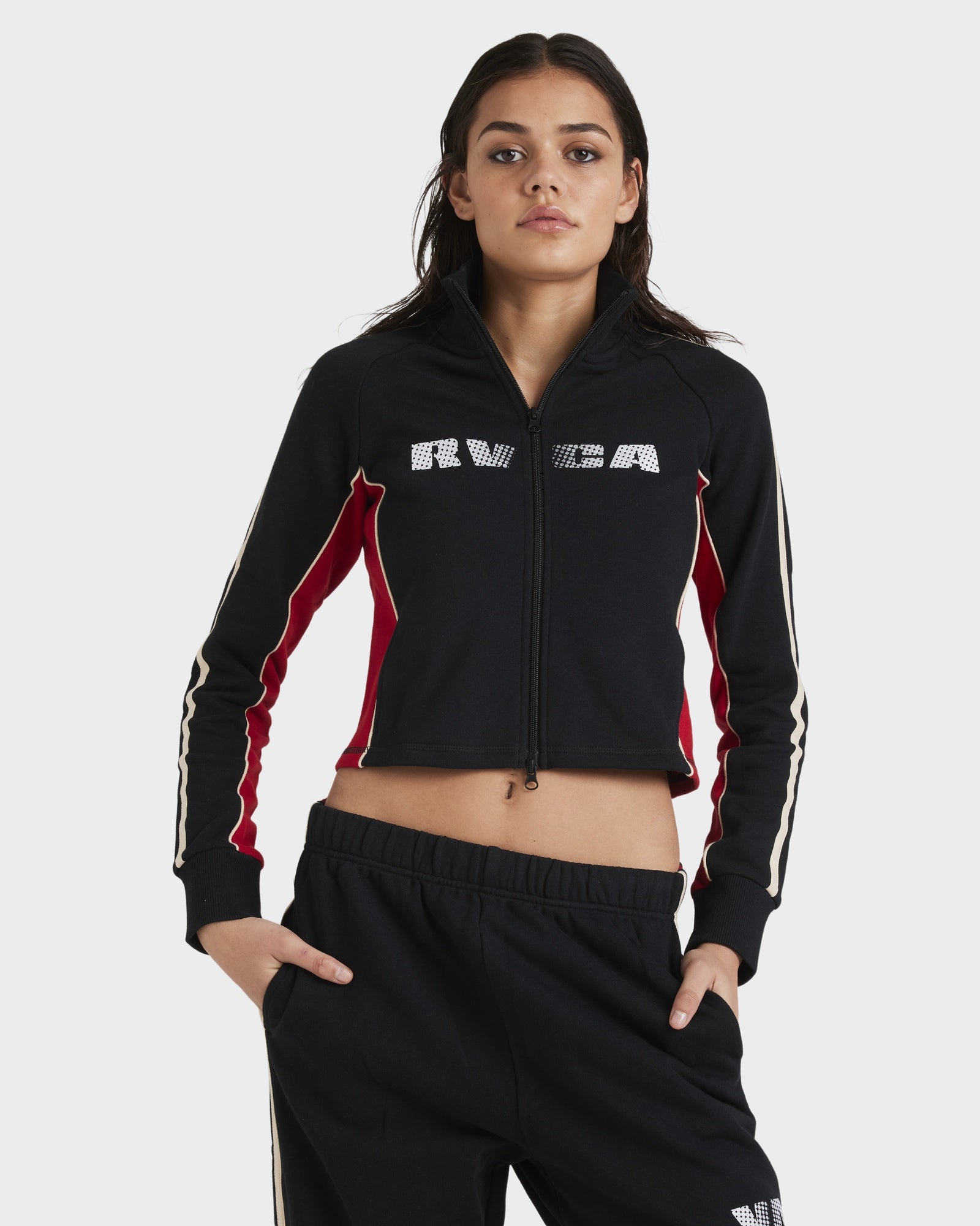 Buy Womens VA Track Top Jacket by RVCA | Amazon Surf NZ