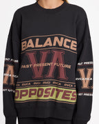 Womens Puck It Pover Crew Neck