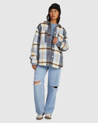 Womens Valley Plaid Shacket