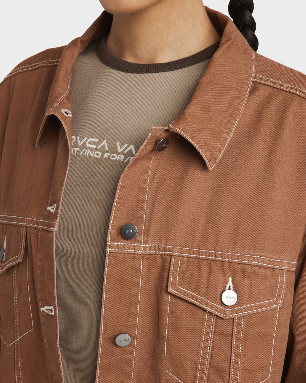 Womens Indie Twill Casual Jacket