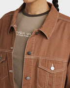 Womens Indie Twill Casual Jacket