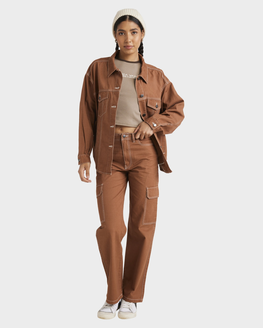 Womens Indie Twill Casual Jacket