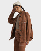 Womens Indie Twill Casual Jacket