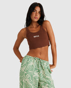 Womens Exotica Scooped Tank Top