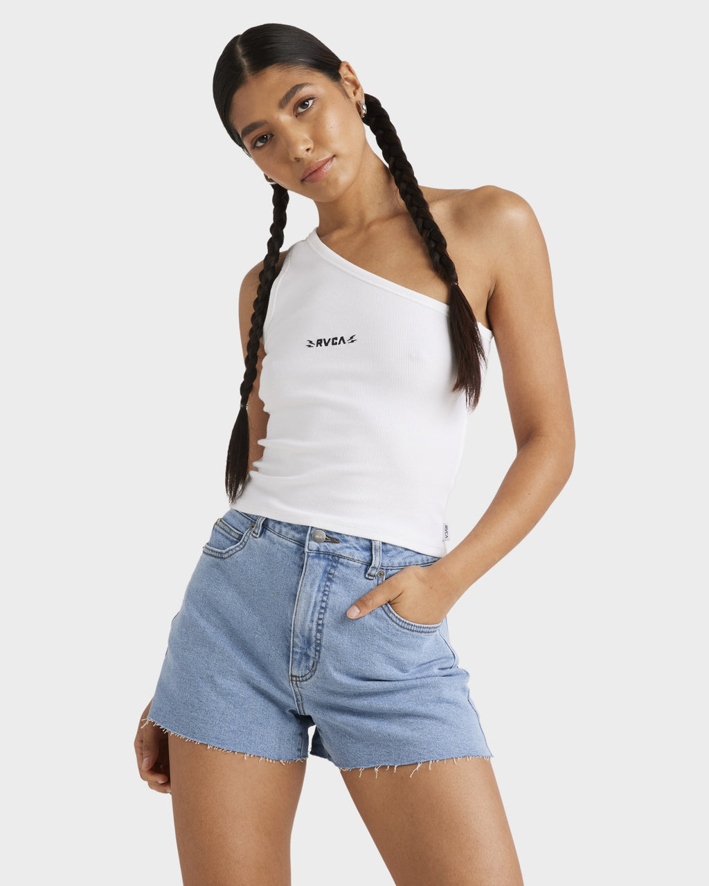 Womens Asym Tank Top