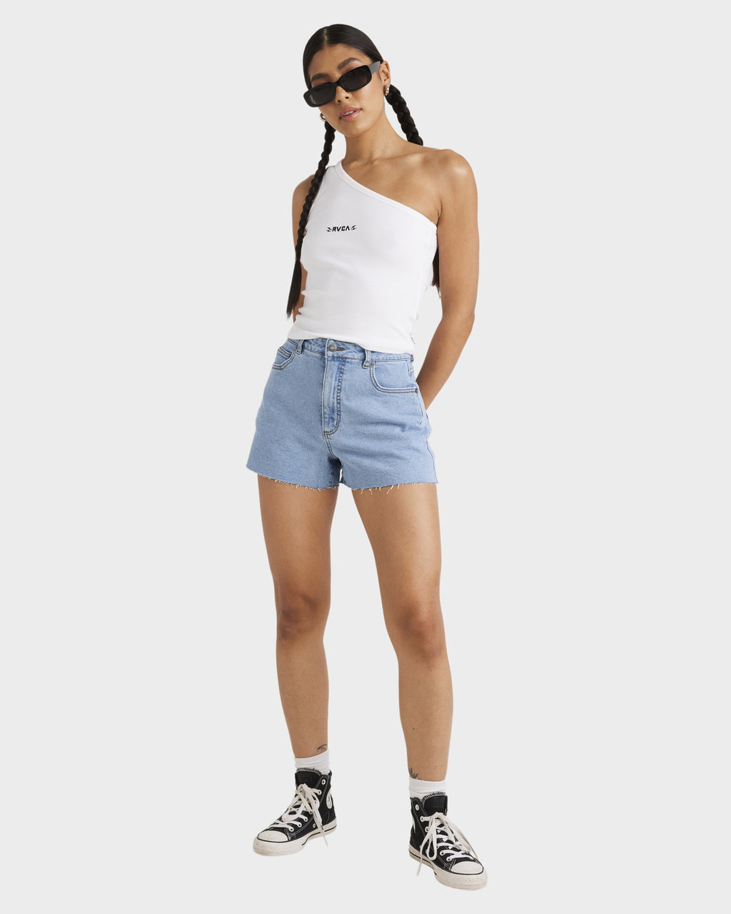 Womens Asym Tank Top