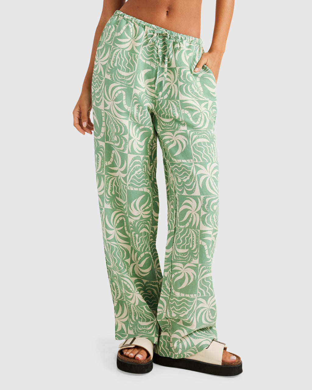 Womens Exotica Holiday Pants
