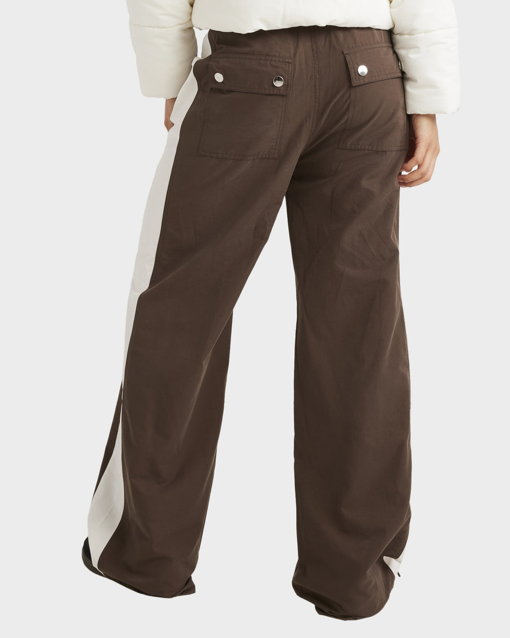 Womens Tracked Wide Leg Pants