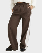 Womens Tracked Wide Leg Pants