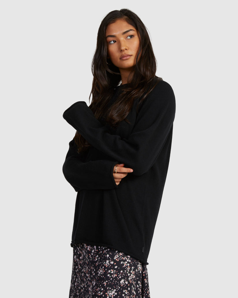 Womens Outside In Raglan Crew