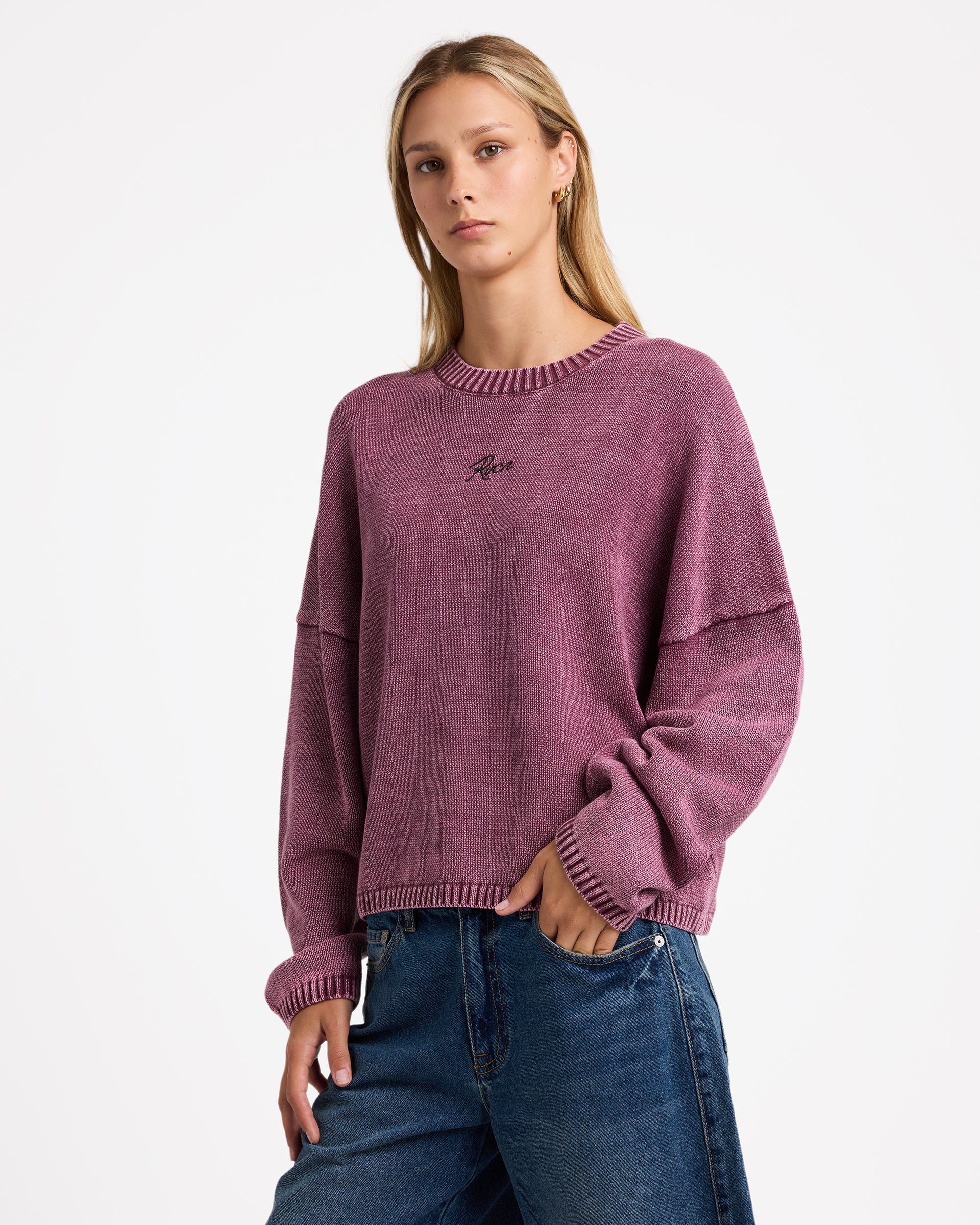Womens Ivy Crew Neck