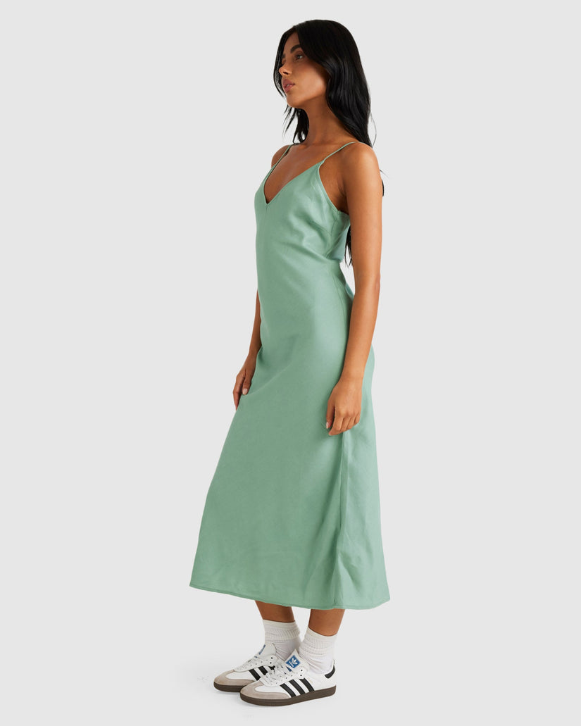 Womens Everyday Bias Midi Dress