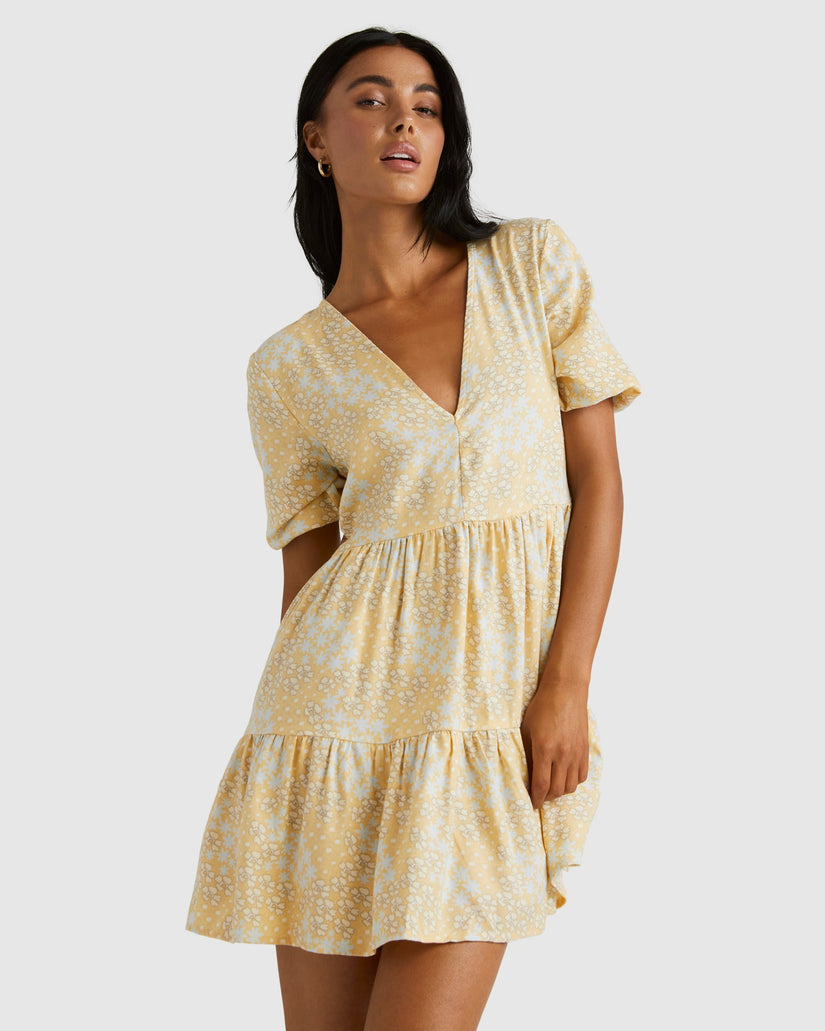 Womens Collage Vienna Mini Dress