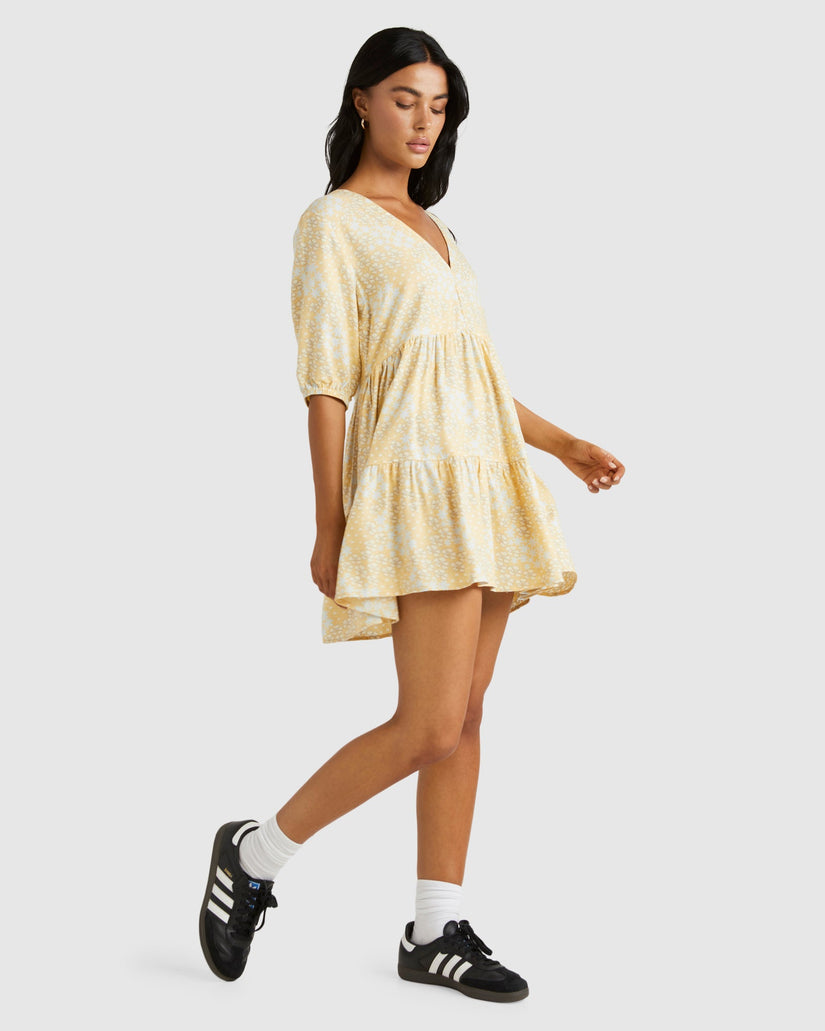 Womens Collage Vienna Mini Dress