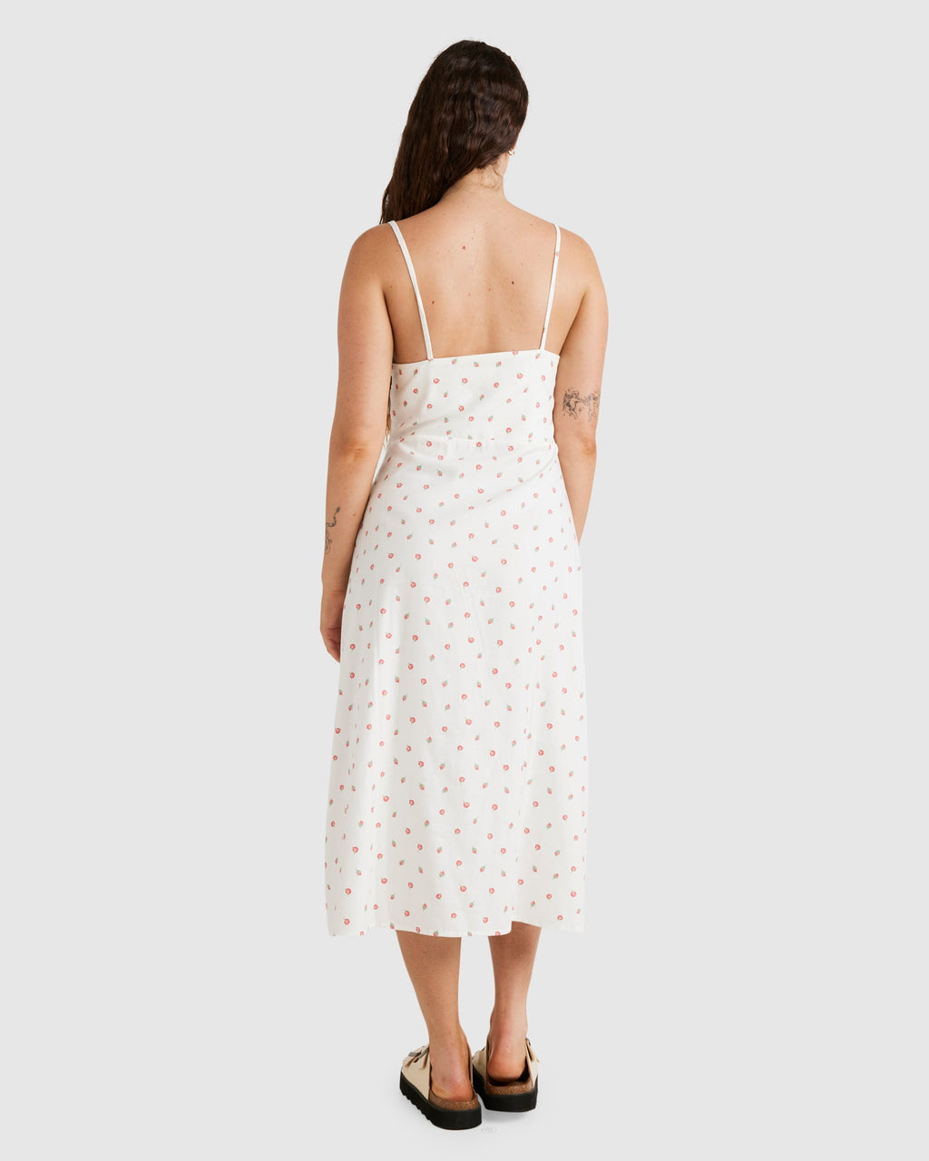 Womens Rose Bud Cafe Mini Dress