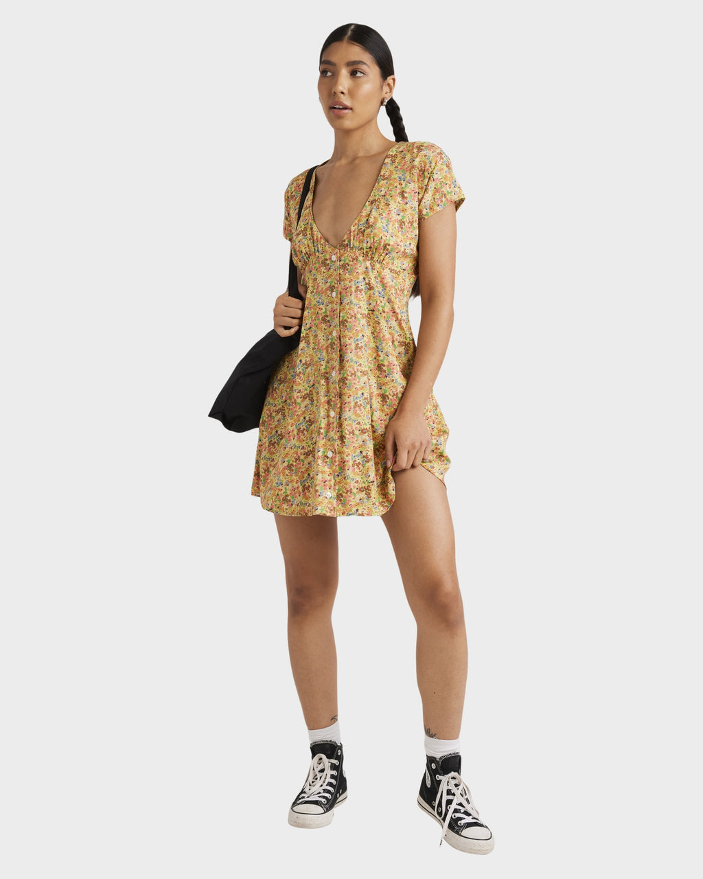 Womens Impression Understated Mini Dress