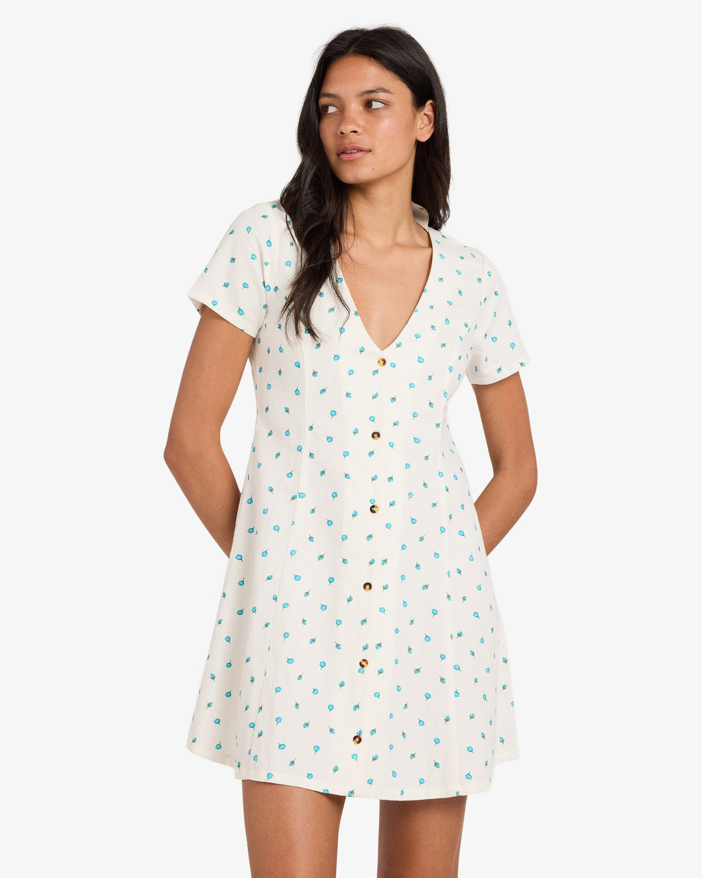 Womens Ruse Bud Mini Dress
