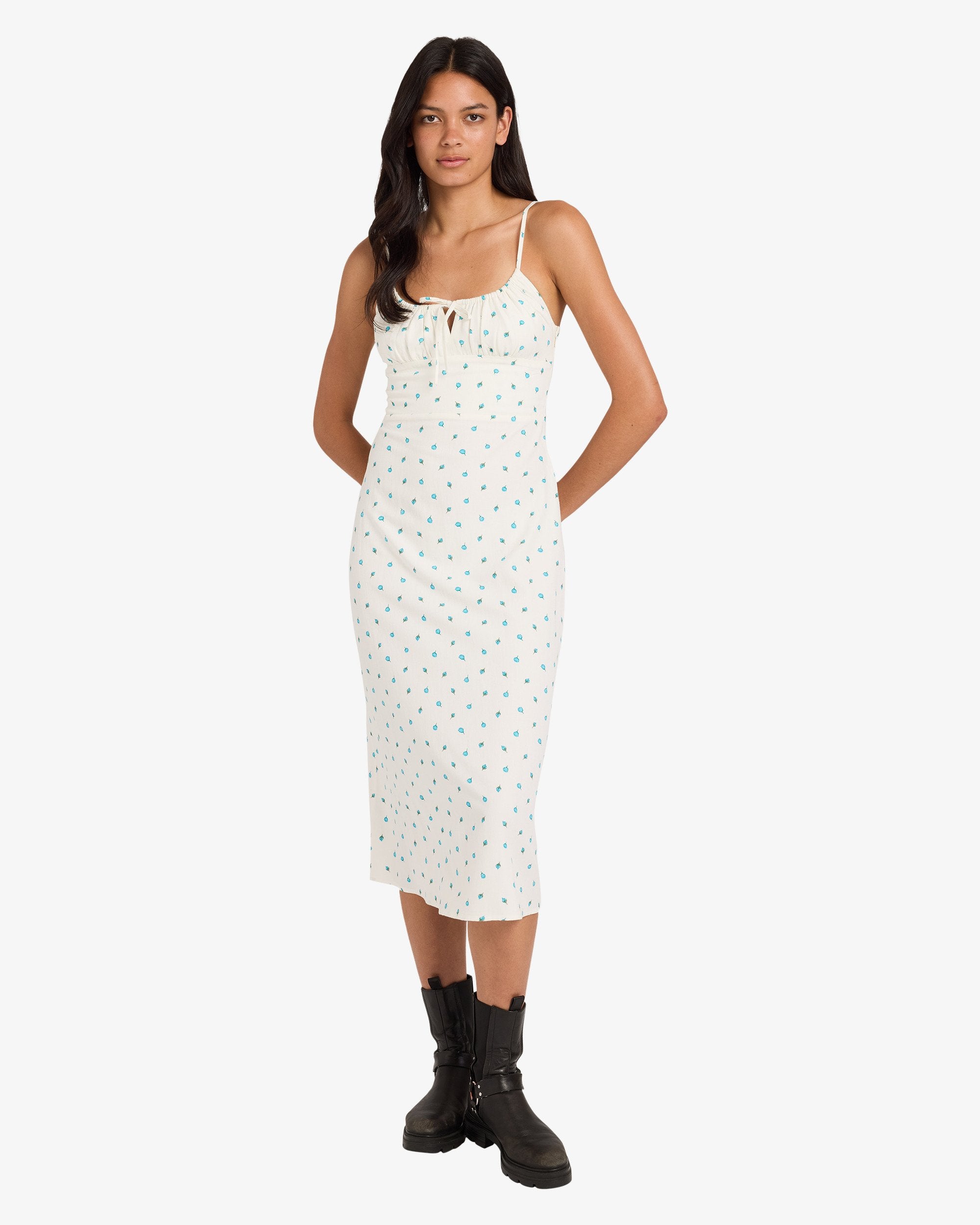 Buy Ruse Buy Womens Ruse Bud Midi Dress by RVCA | Amazon Surf NZ