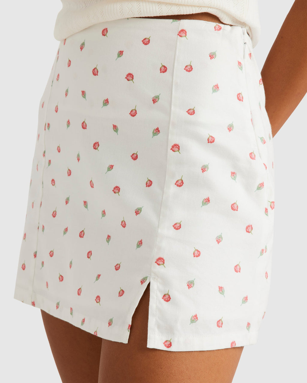 Womens Bud Mini Skirt