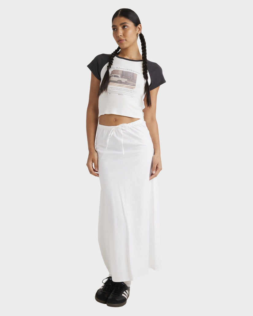Womens April Tie Maxi Skirt
