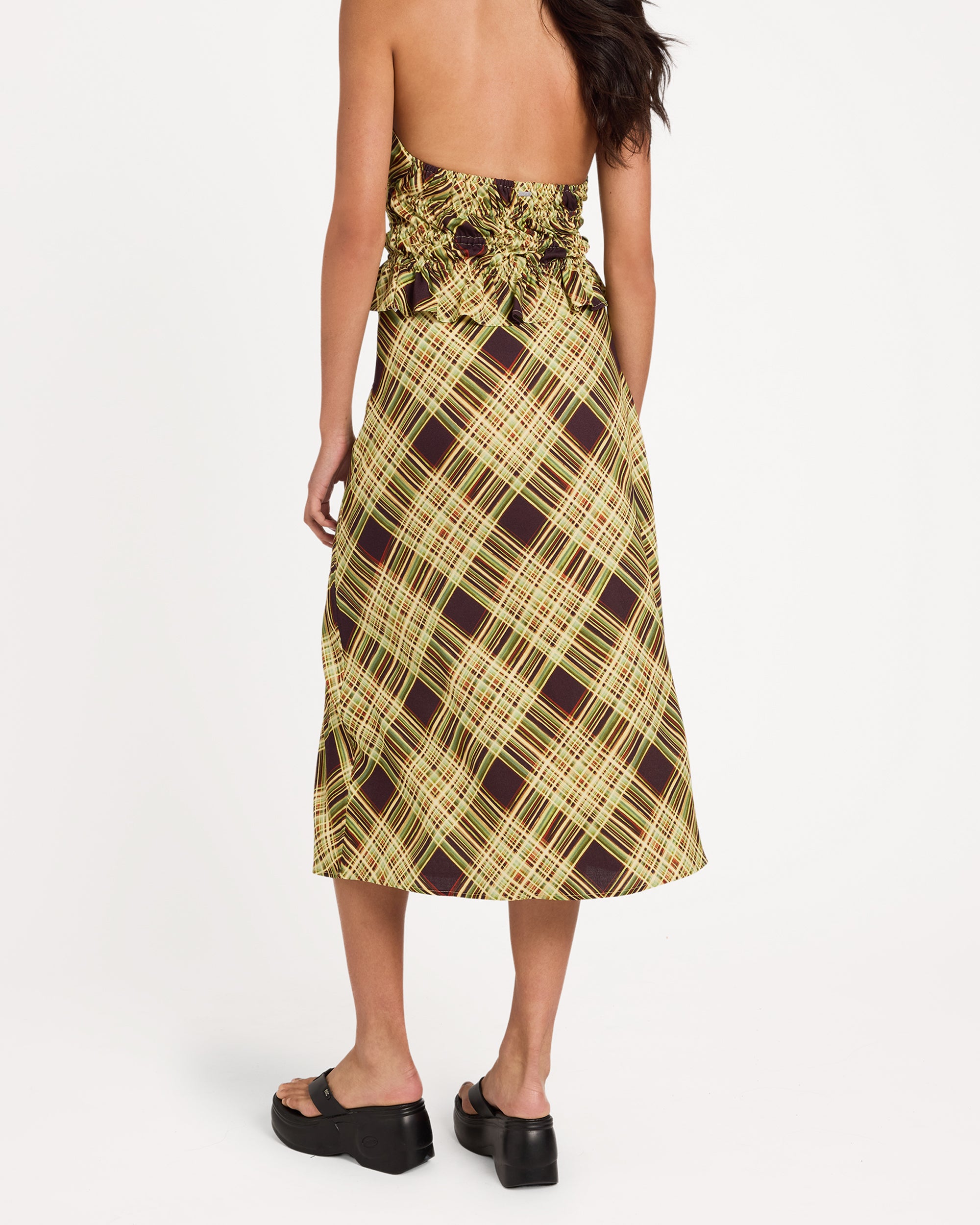Womens Annika Midi Skirt