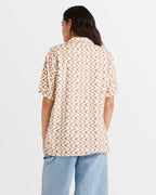 Womens Mod Waves Short Sleeve Shirt