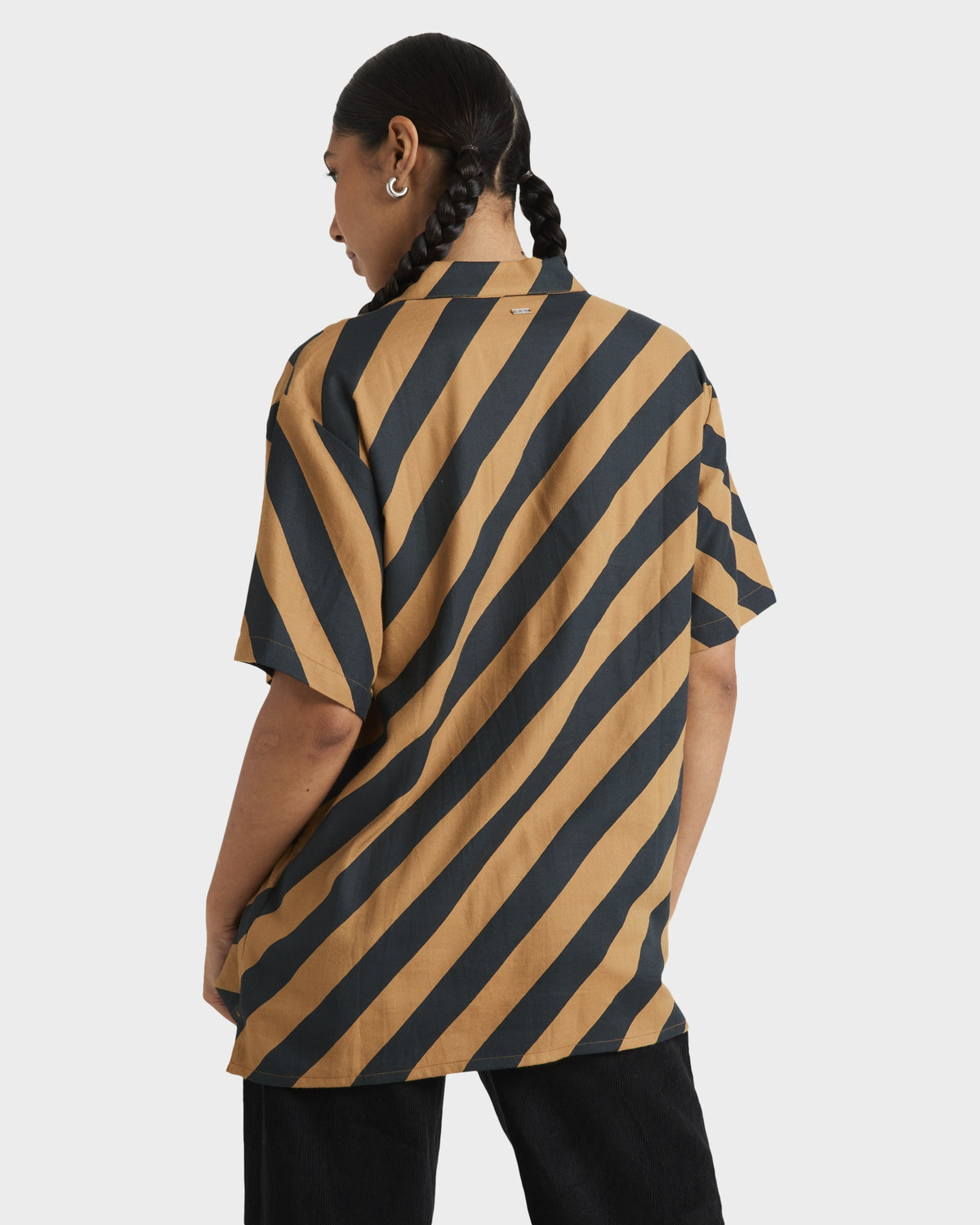 Womens Milspec Stripe Short Sleeve Shirt